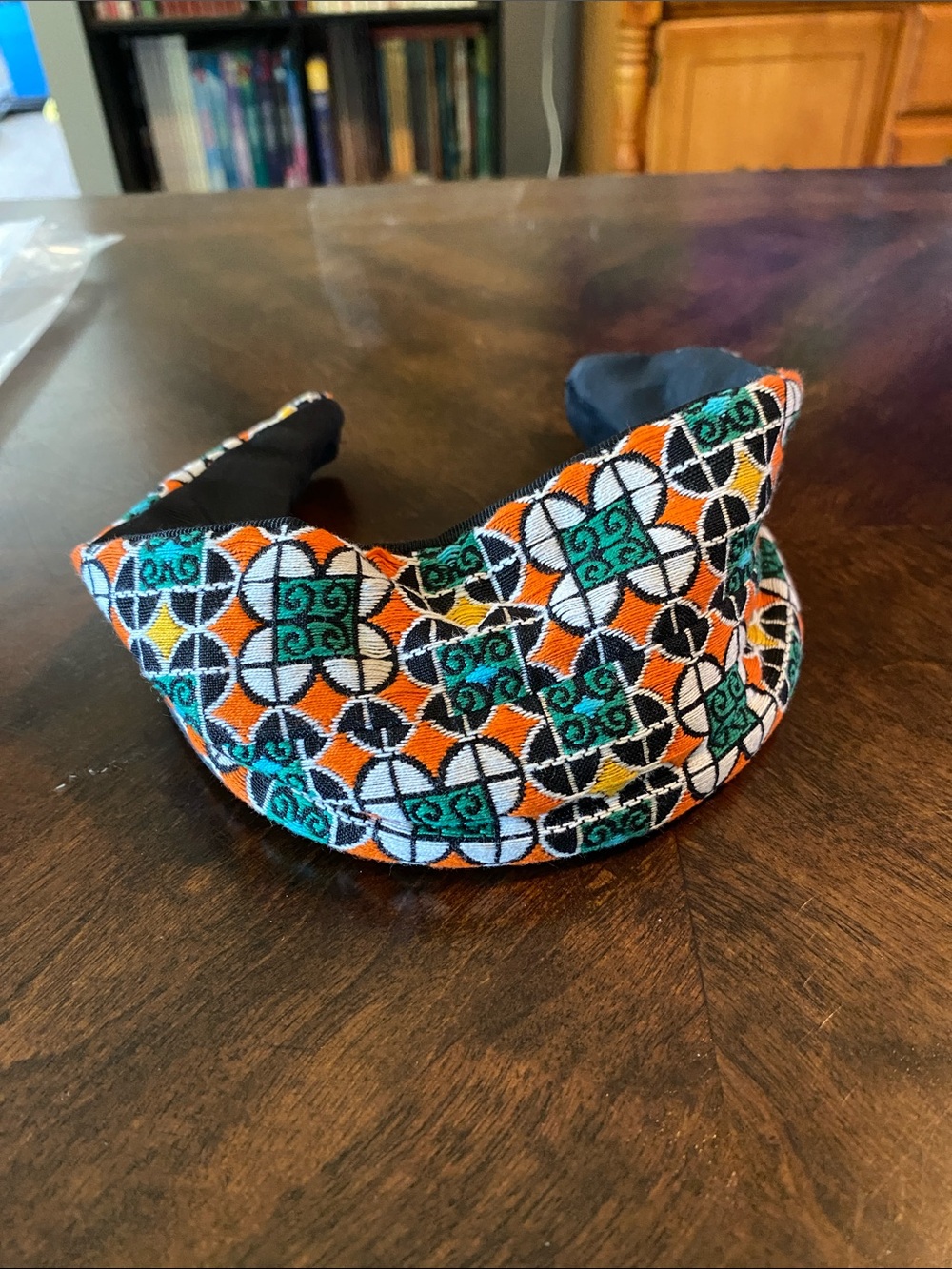 Jennifer Ouellette Multi Colored Geometric Headband